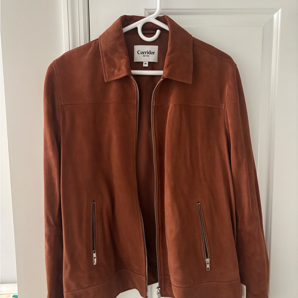 Corridor Brown Suede Jacket